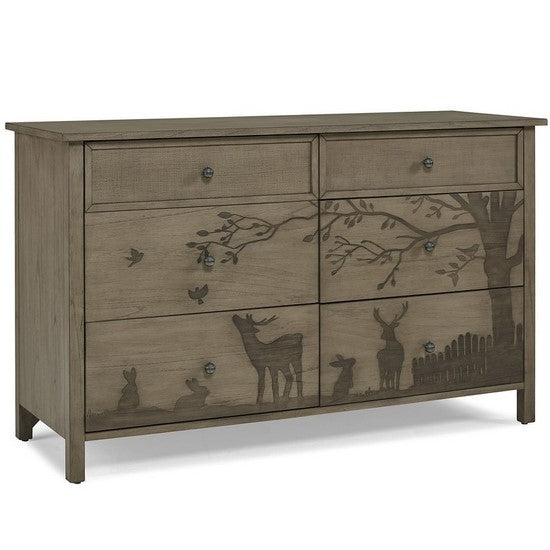 Image of Forest Animals Double Dresser