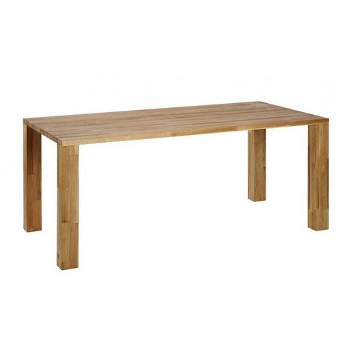 MS-LAX.DINE.TBL.WT LAXSeries Edge Dining Table sku MS-LAX.DINE.TBL.WT