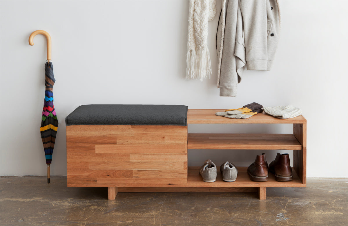 Storage Bench - Walnut