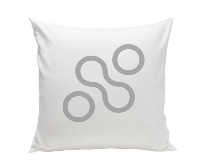 SOS-JB14003-GRY Join Organic Pillow sku SOS-JB14003-GRY