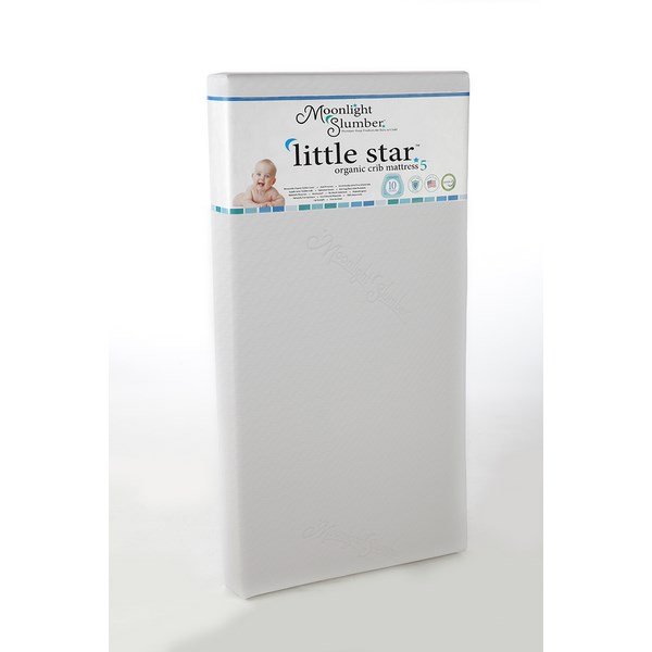 MLS-LSTAR100 Little Star Organic Crib Mattress + Latex Toddler  sku MLS-LSTAR100