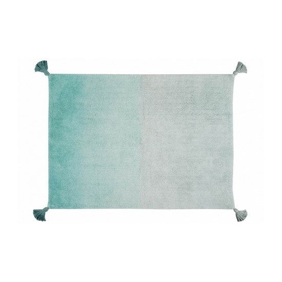 LCR-DE-EMERALD Ombre Washable Rug sku LCR-DE-EMERALD