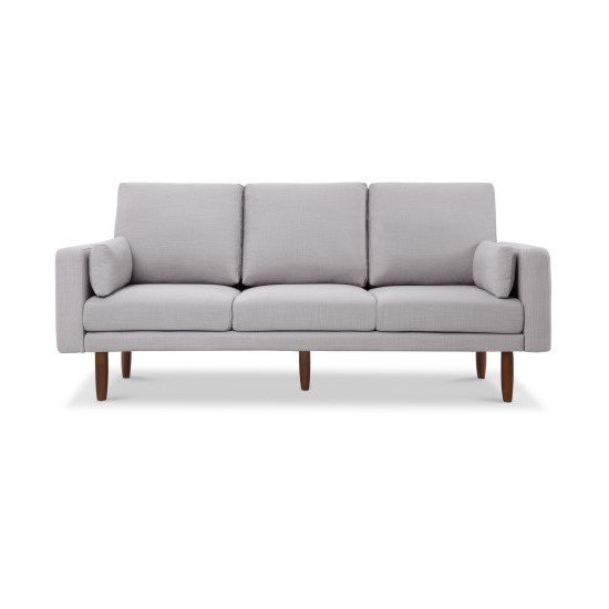 CAP-1030-LNLG Pasadena Mid Century USB Sofa sku CAP-1030-LNLG