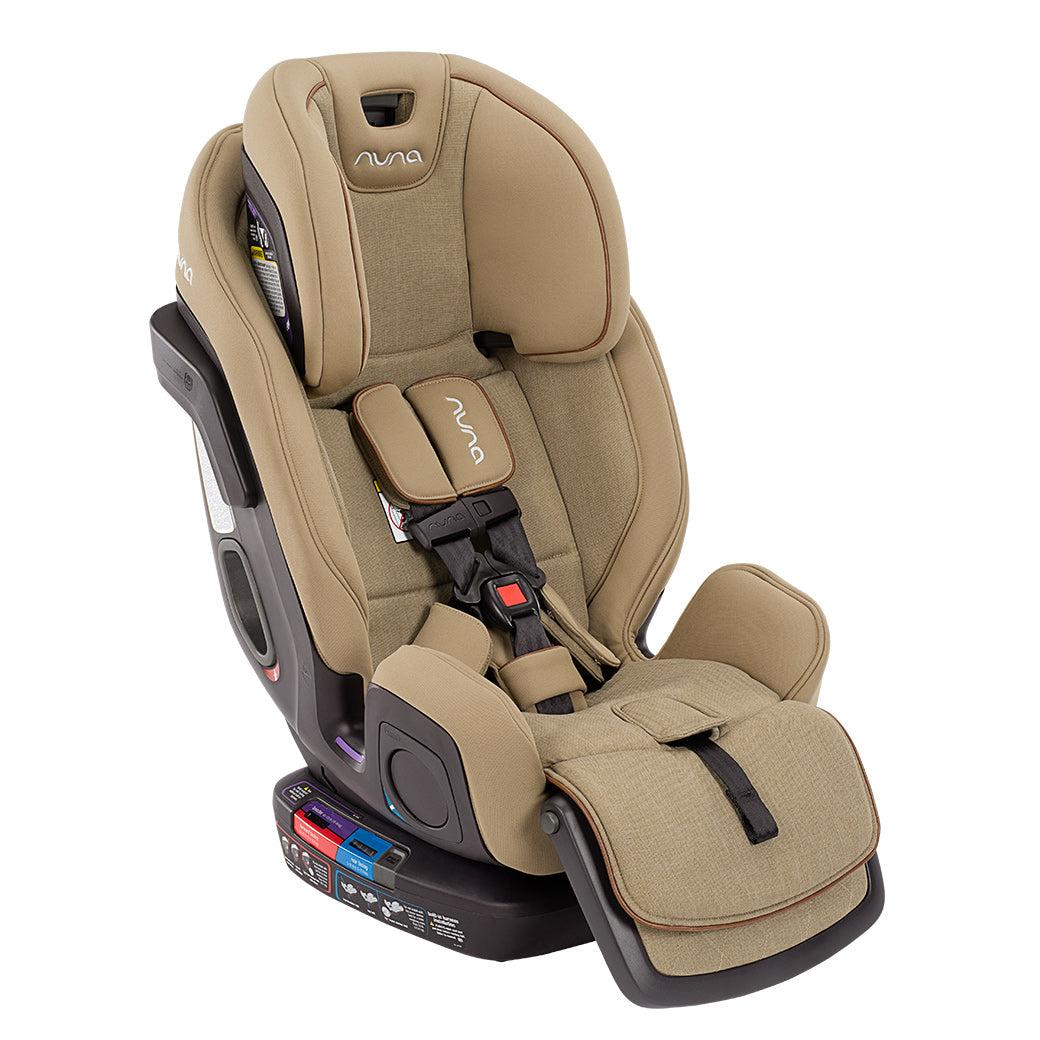 Side view of Nuna EXEC Car Seat in Color_Oak