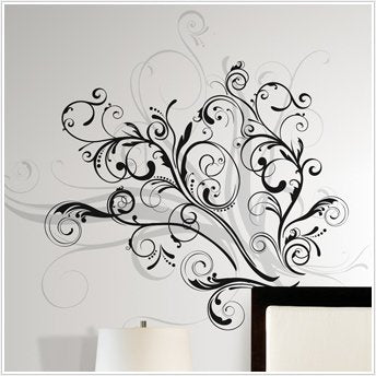 Forever Twined Peel & Stick Giant Wall Decal