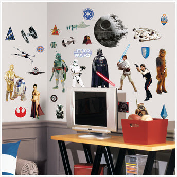 Roommates Star Wars Classic Peel and Stick Wall Decals
