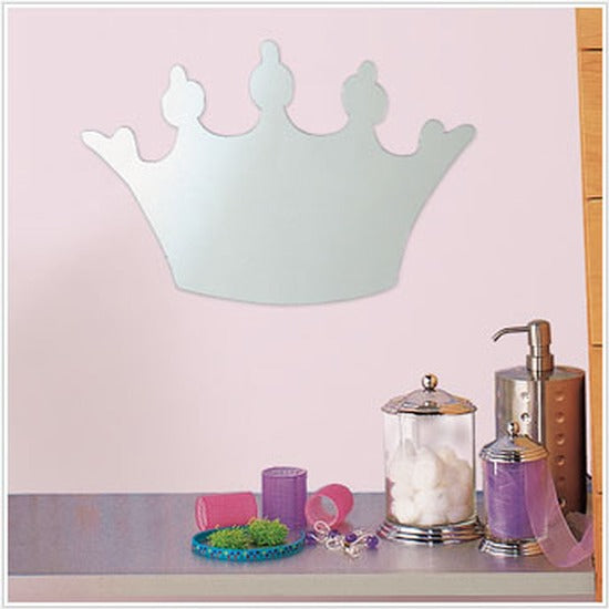 Roommates Princess Peel and Stick Mirror (Large) Wall Sticker