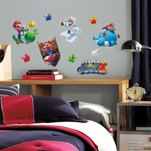 RM-871SCS Super Mario Galaxy 2 Wall Decals sku RM-871SCS