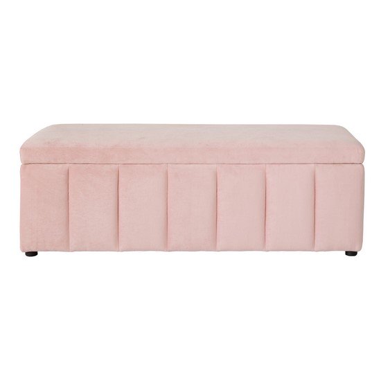 Sybilla Ottoman in Blush