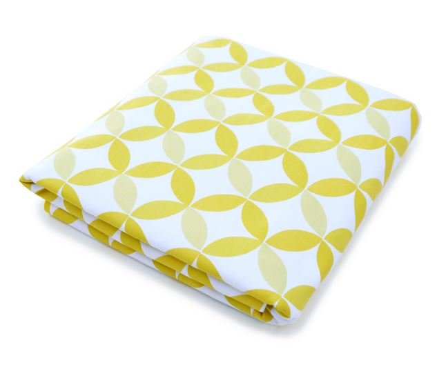 SOS-TB14001-YLW Tops Organic Fitted Crib Sheet sku SOS-TB14001-YLW