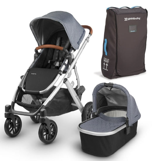 uppababy vista gregory blue melange