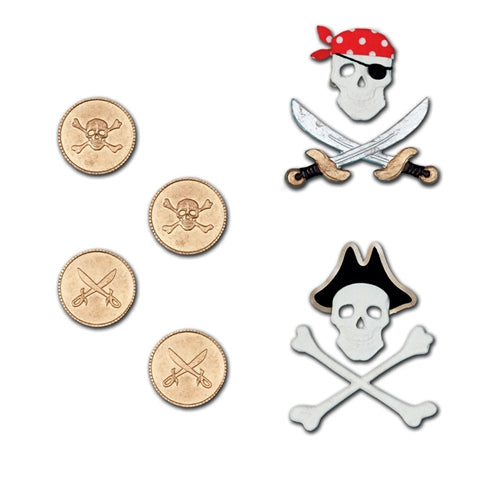 Roommates Shiver Me Timbers Wall Charms