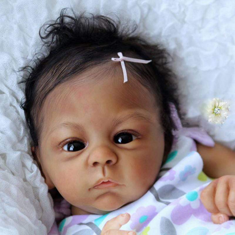 reborn brown baby dolls