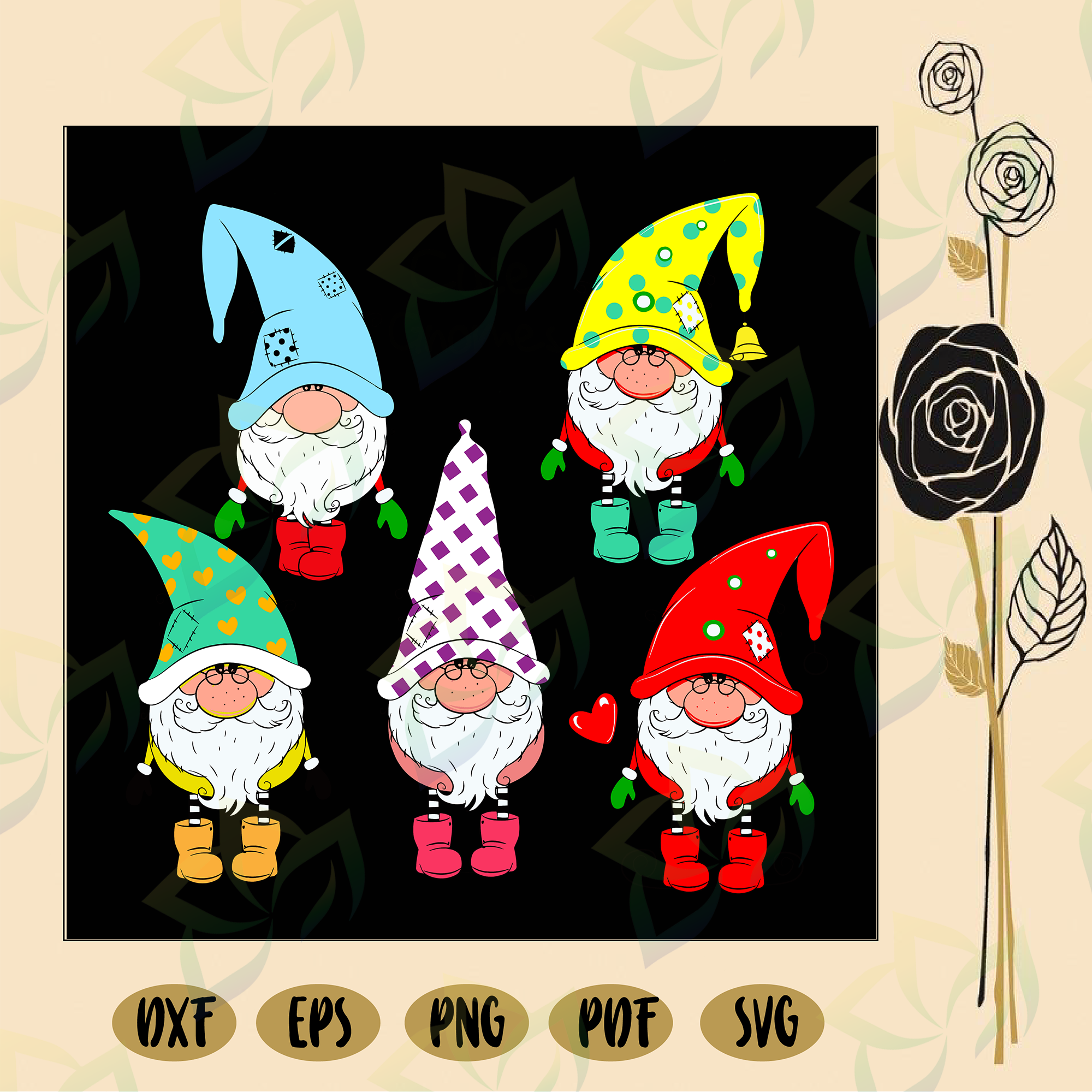 Download Christmas Gnomes Bundle Svg Cute Gnomes Christmas Gnomes Gnomes Svg Blossomsvg 3D SVG Files Ideas | SVG, Paper Crafts, SVG File