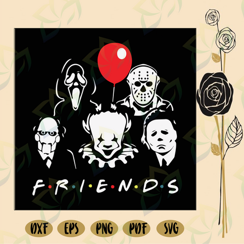 Free Free 131 Horror Characters Friends Svg SVG PNG EPS DXF File
