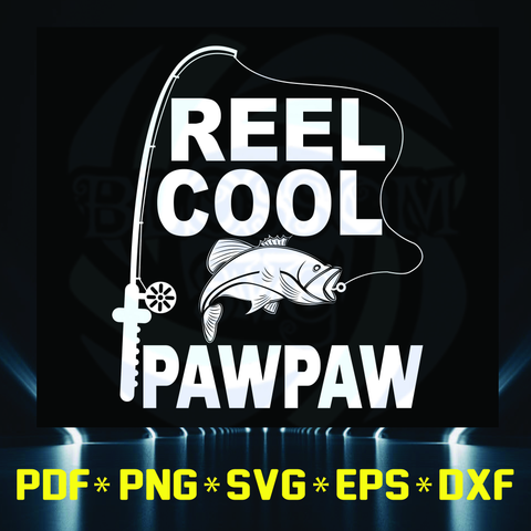 Free Free 132 Reel Cool Papaw Svg SVG PNG EPS DXF File