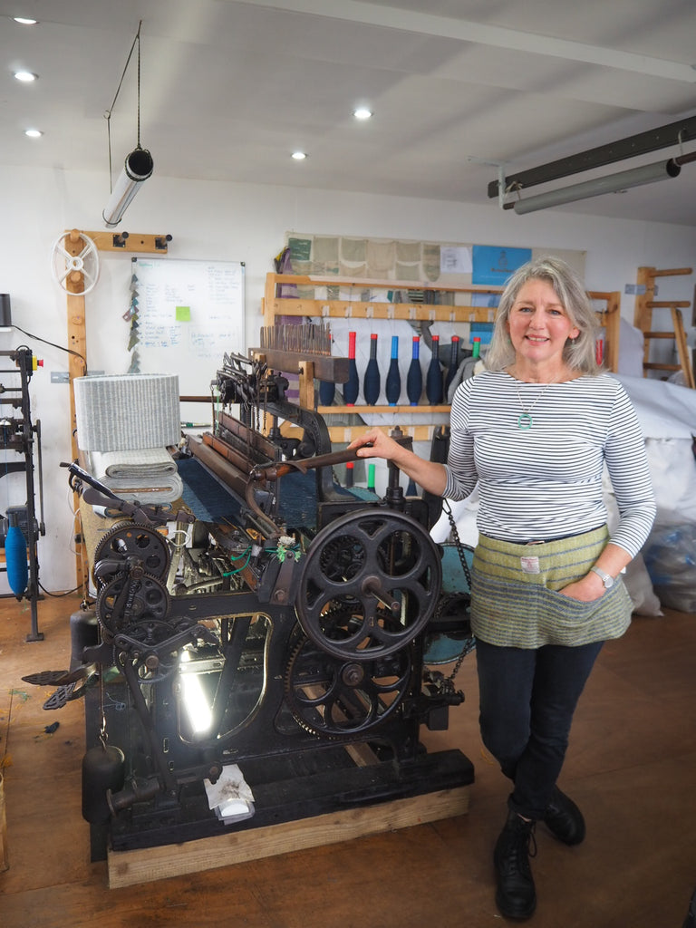 Adabrock Harris Tweed Weaver, Scottish Textiles Showcase