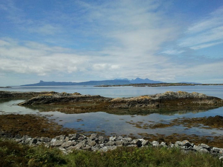 View to Rhum and Eigg