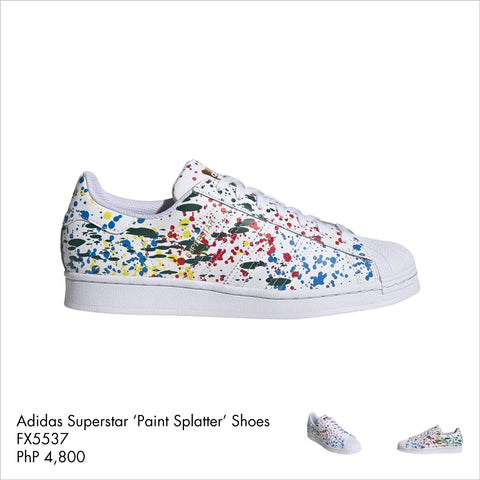 Adidas Superstar ‘Paint Splatter’ Shoes FX5537