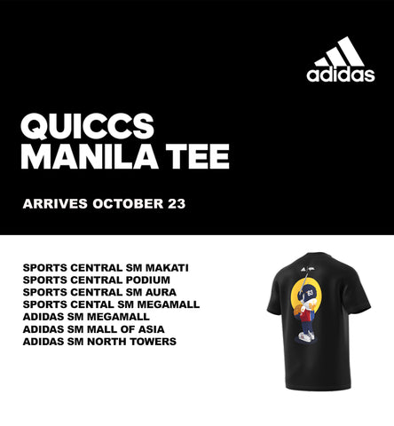Sports Central online - Adidas x Quiccs MNL tees - Sports Central