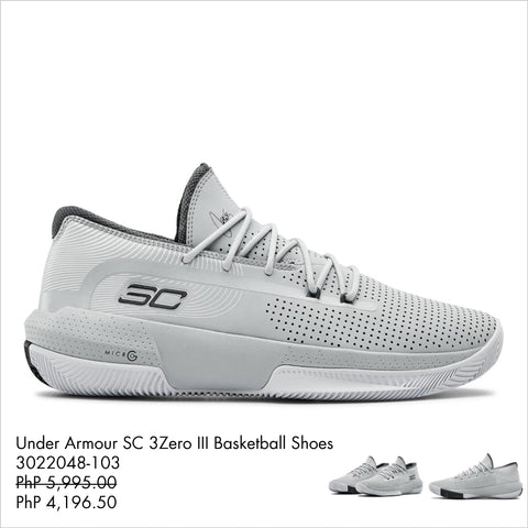 Under Armour SC 3Zero III Basketball Shoes 3022048-103 - Sports Central