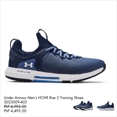 Under Armour Men’s HOVR Rise 2 Training Shoes 3023009-402 - Sports Central