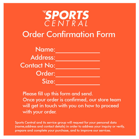 Order Confirmation - Sports Central
