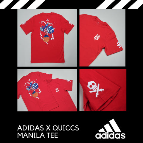 Sports Central online - Adidas x Quiccs MNL tees - Sports Central