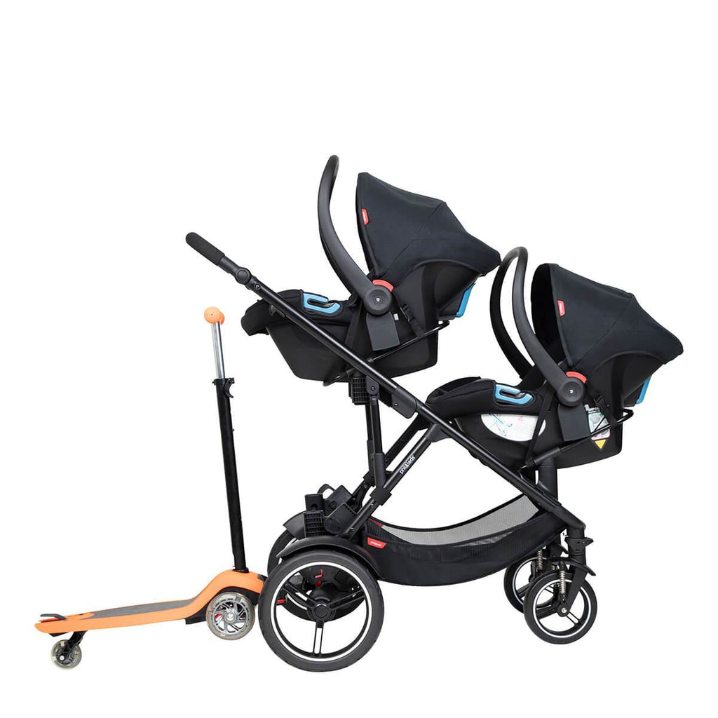 double travel system side by side