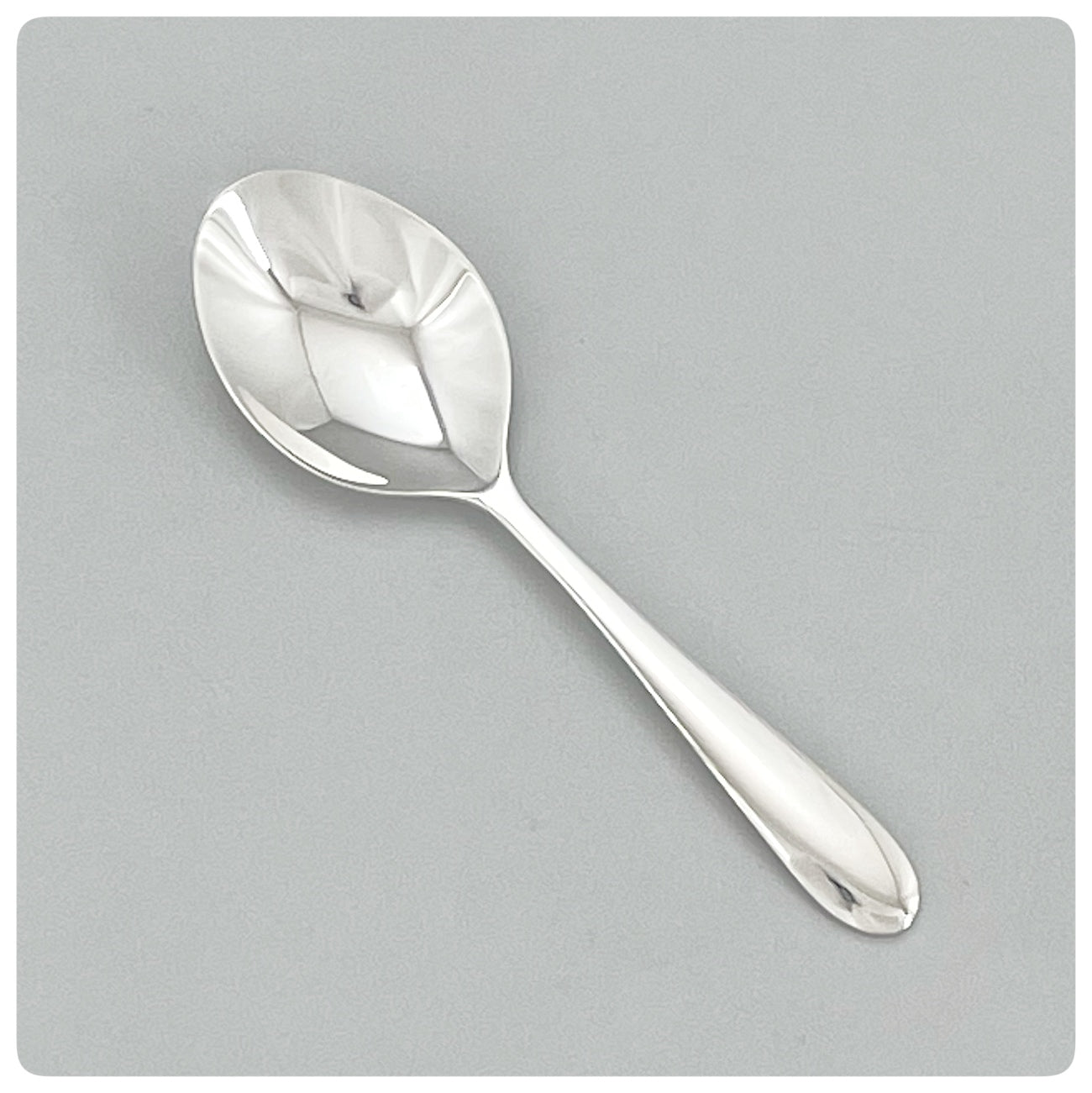 Sterling Silver Short Handle Baby Spoon, The Prince Company, Pawley's Island, SC, New