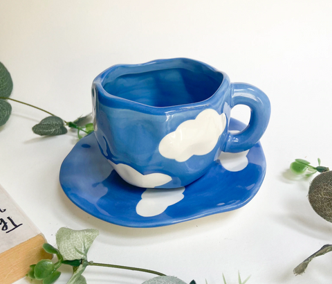 ceramic cloud mug