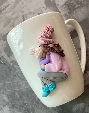 Polymer Clay Mug