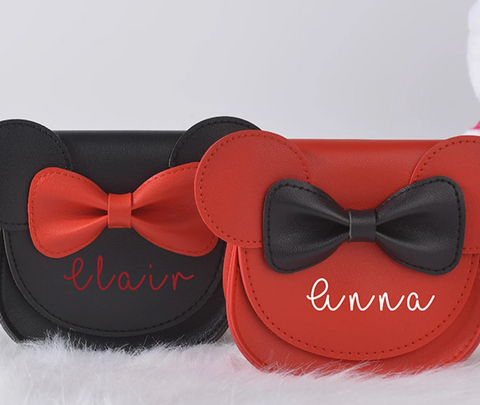personalised Mickey Mouse purse