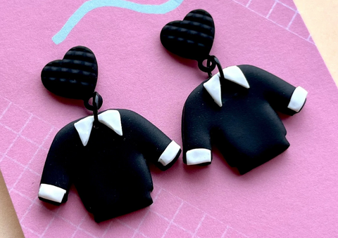 Wednesday Addams earrings