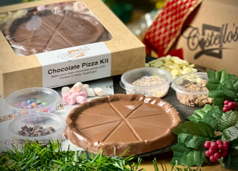 chocolate pizza making kit