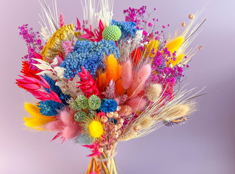 Colourful Dried Bouquet