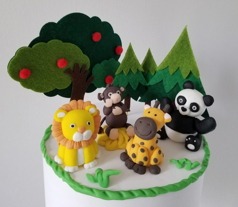 Polymer Clay cake topper