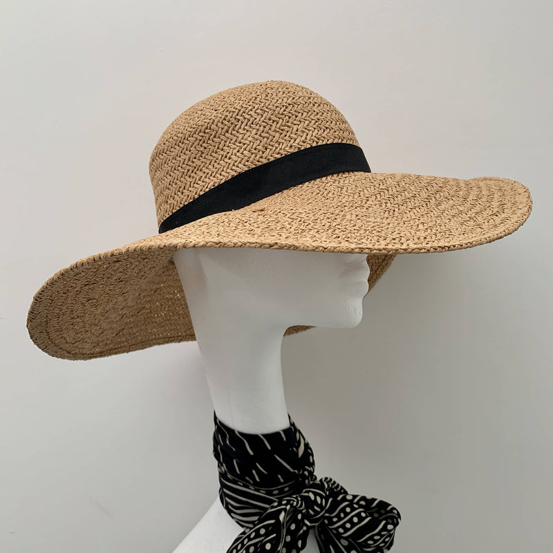 Holiday essential - Wide brim floppy lightweight resort sun hat – The ...