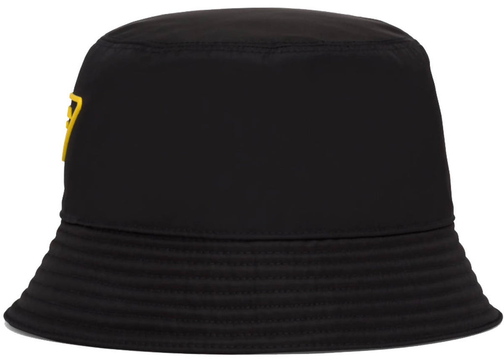 Prada Nylon Bucket Hat Black/Yellow – The Hat Circle by X Terrace