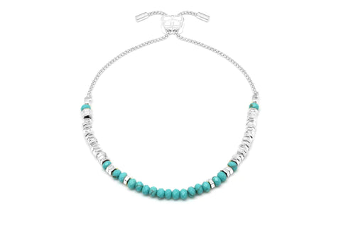 Tersina silver turquoise bracelet | Edinburgh gift shop 