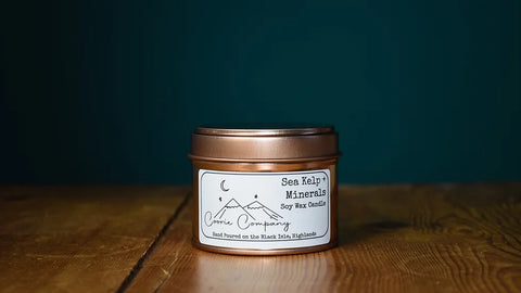 Sea kelp and minerals candle from Edinburgh gift shop Pippin 
