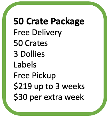 Moving Crates for Rent in Boston - Moving Boxes Rental Service