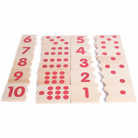 Wooden Puzzle Montessori Counting