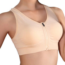 Load image into Gallery viewer, Sports Bra With Front Zipper - Iraniancinemachannel