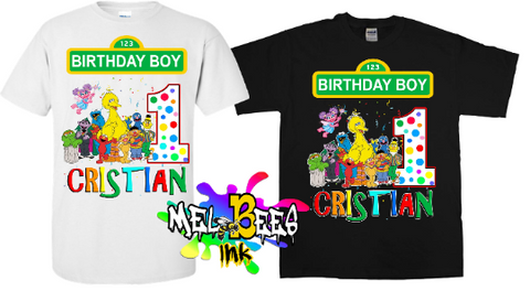 Custom Shirts Melbees Print Shop - roblox personalized birthday shirt boy or girl any age any name customize roblox birthday shirt