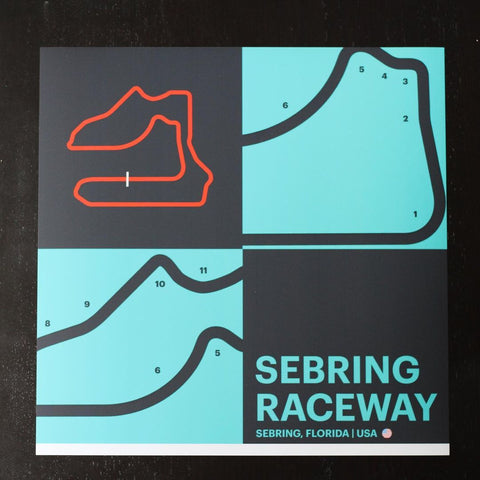 Sebring Raceway Wall Art