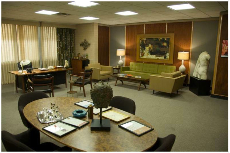 A Mad Men Inspired Office: Love the Look, Get the Look