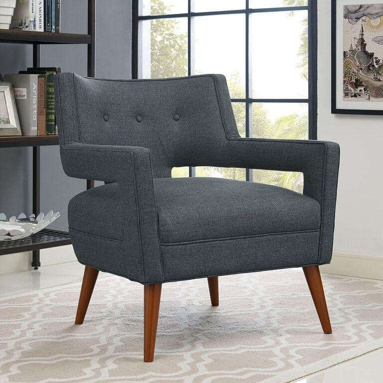Simple Fabric Armchair – EMFURN