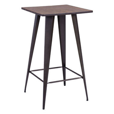 Atlas Rustic Wood Bar Table , EMFURN - 1