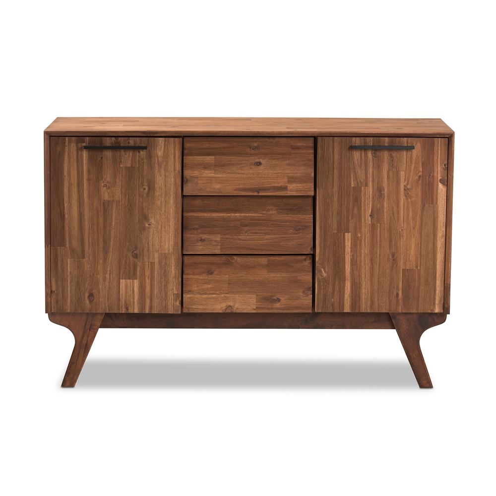 Sima Brown 3-Drawer Sideboard – EMFURN